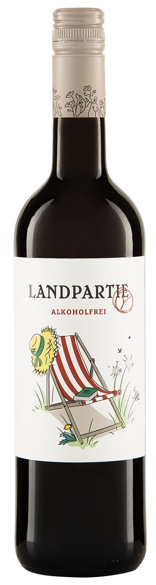 Wino bezalkoholowe cuvée czerwone słodkie BIO 750 ml — Landpartie