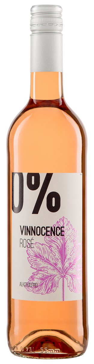 Wino bezalkoholowe cuvée różowe słodkie BIO 750 ml — Vinnocence
