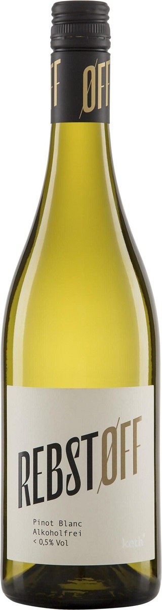 Wino bezalkoholowe pinot blanc białe półwytrawne BIO 750 ml — Keth