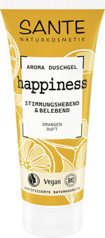 Żel pod prysznic happiness pomarańcza ECO 200 ml — Sante