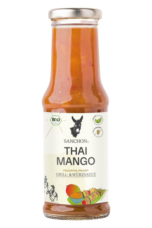 Sos thai mango bezglutenowy BIO 210 ml — Sanchon