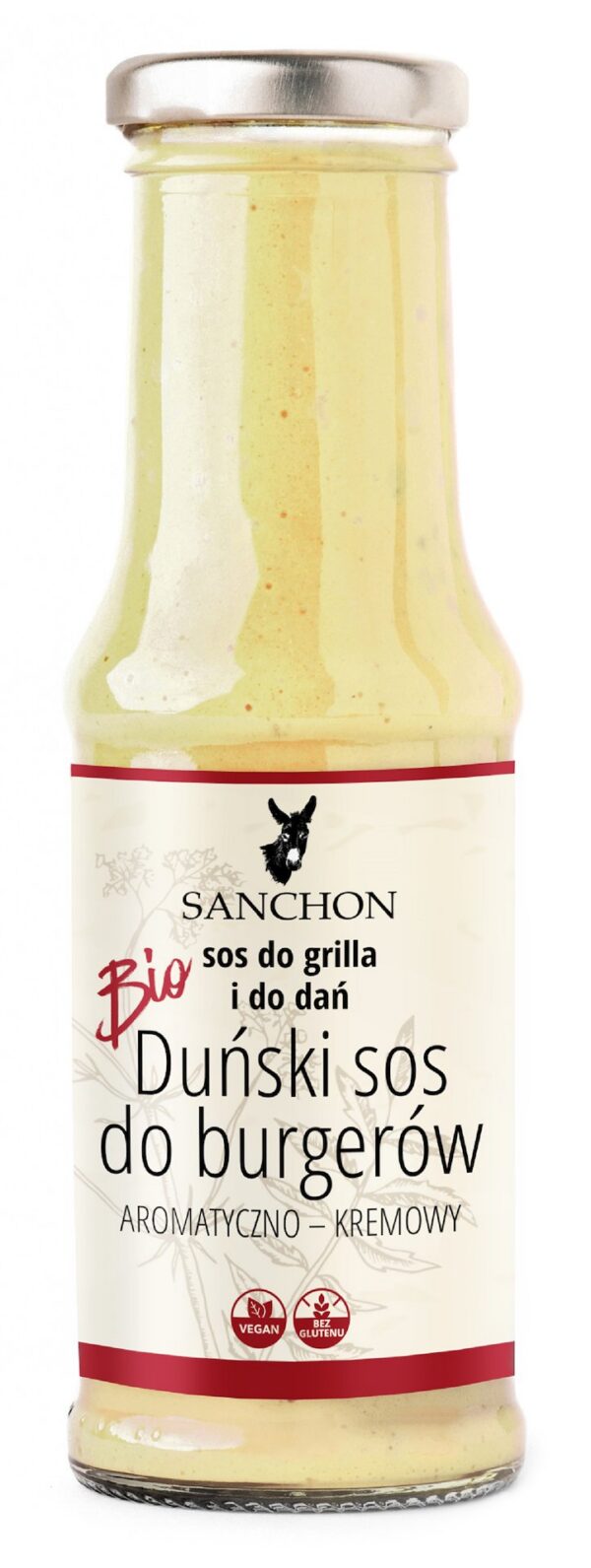 Sos duński do burgerów bezglutenowy BIO 210 ml — Sanchon