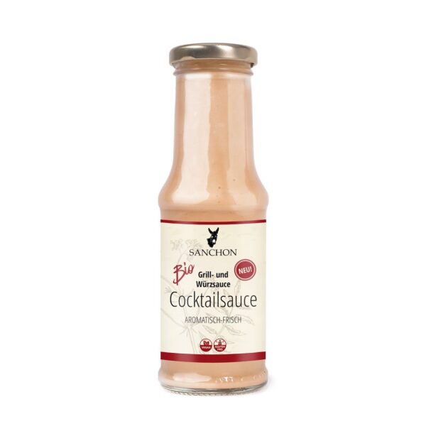 Sos koktajlowy bezglutenowy BIO 210 ml — Sanchon