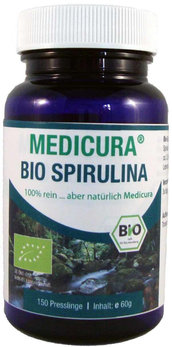 Spirulina BIO (400 mg) 150 tabletek — Medicura