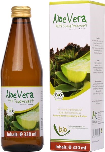 Sok z aloesu (Aloe Vera) NFC BIO 330 ml — Medicura