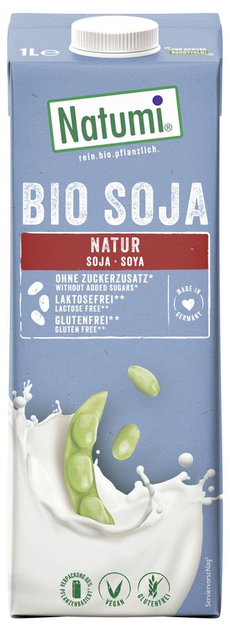 Napój sojowy bez dodatku cukrów bezglutenowy BIO 1 L — Natumi