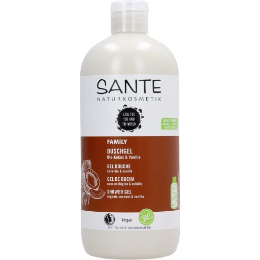 Żel pod prysznic kokos i wanilia ECO 500 ml — Sante