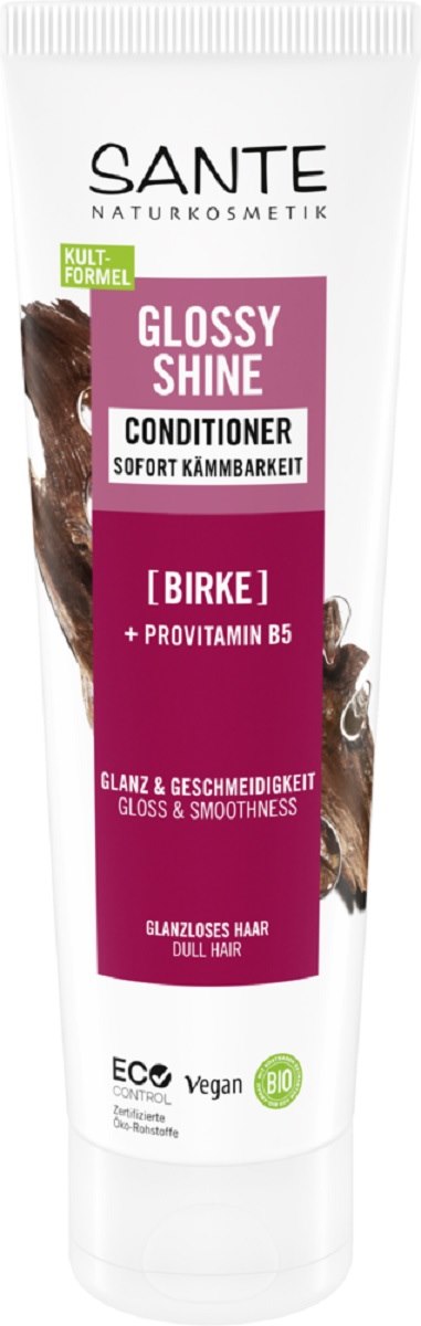 Odżywka nabłyszczająca do włosów matowych brzoza i prowitamina B5 150 ml — Sante
