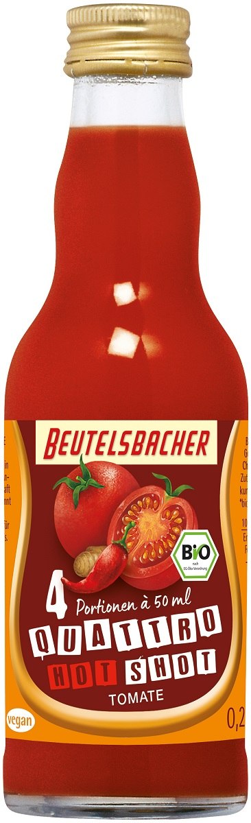 Shot pomidorowy pikantny BIO 200 ml — Beutelsbacher