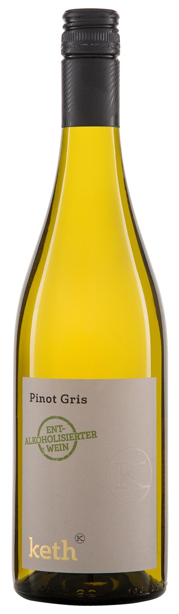 Wino bezalkoholowe pinot gris białe półwytrawne BIO 750 ml — Keth