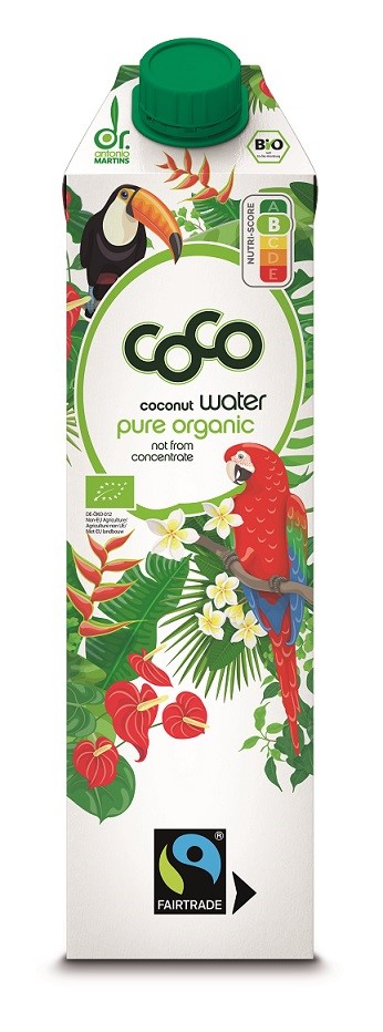 Woda kokosowa Fair Trade BIO 1 L — Coco
