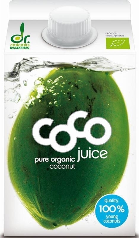 Woda kokosowa naturalna BIO 500 ml — Coco