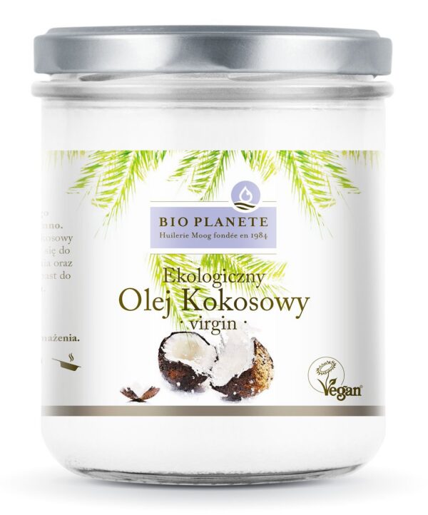Olej kokosowy virgin BIO 400 ml – Bio Planète