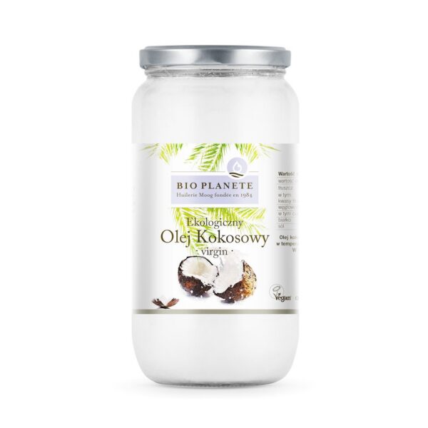 Olej kokosowy virgin BIO 950 ml – Bio Planète