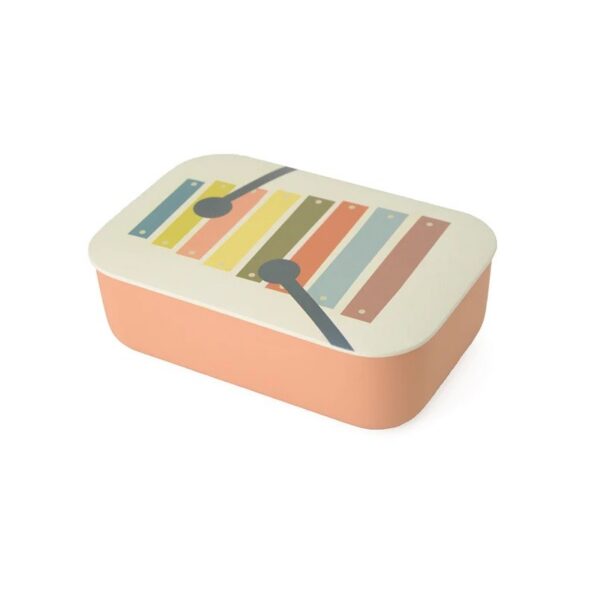 Lunchbox z przegródką dla dzieci muzyka 800 ml — Chic-mic