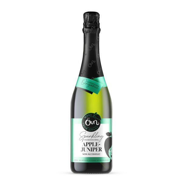 Napój bezalkoholowy jabłkowo-jałowcowy musujący BIO 750 ml — Oun