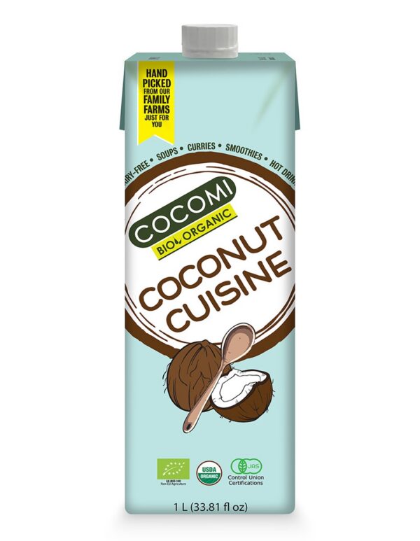 Coconut Milk, napój kokosowy (17 % tłuszczu) BIO 1 L — Cocomi