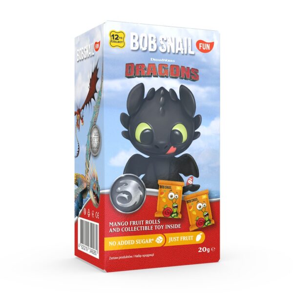 Przekąska eat & play mango z brelokiem minionki bezglutenowa 20 g — Bob Snail