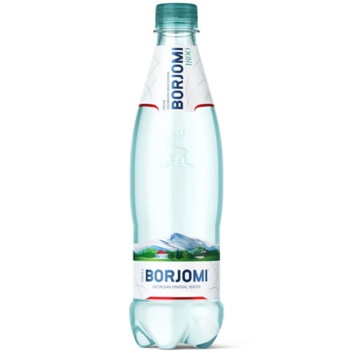 Naturalna woda mineralna gazowana 500 ml — Borjomi