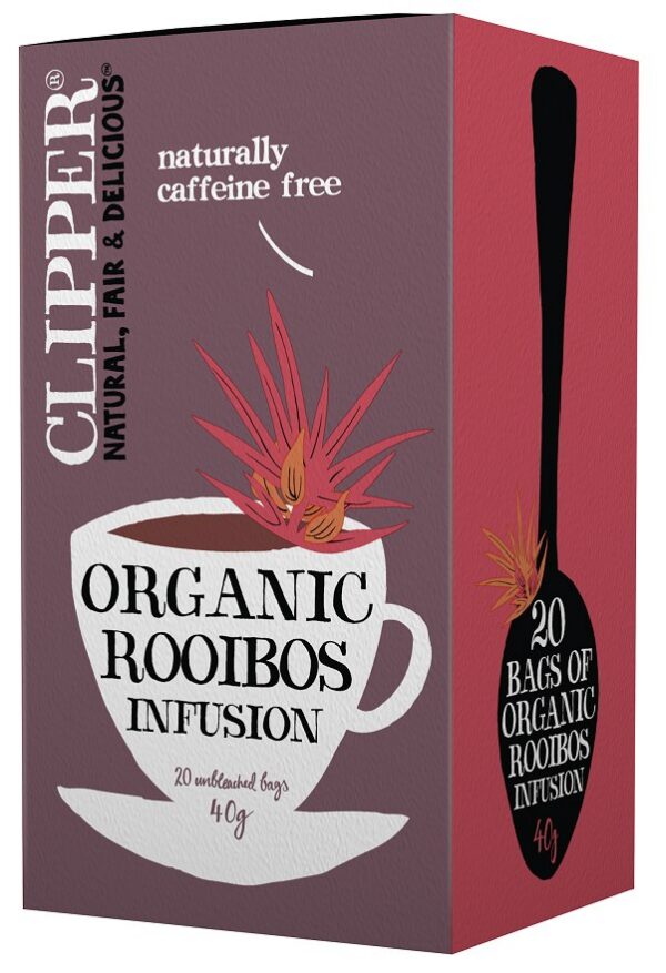 Herbatka rooibos BIO (20 x 2 g) 40 g — Clipper