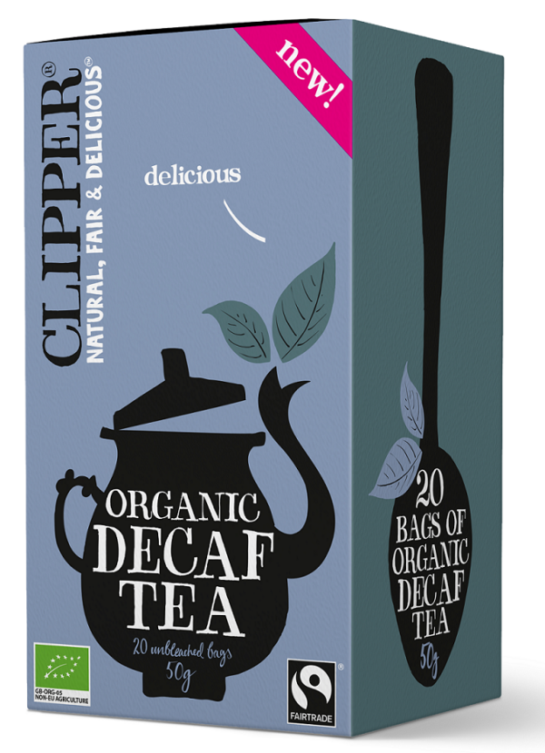 Herbata czarna bezteinowa Fair Trade BIO (20 x 2,5 g) 50 g — Clipper