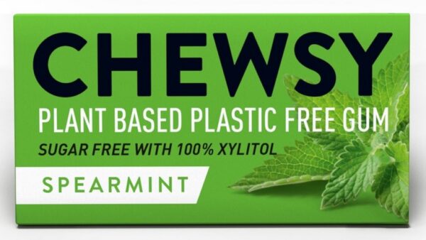 Guma do żucia z ksylitolem o smaku miętowym (10 szt.) 15 g — Chewsy