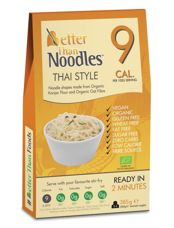 Makaron konjac thai style BIO 300 g — Better Than Foods