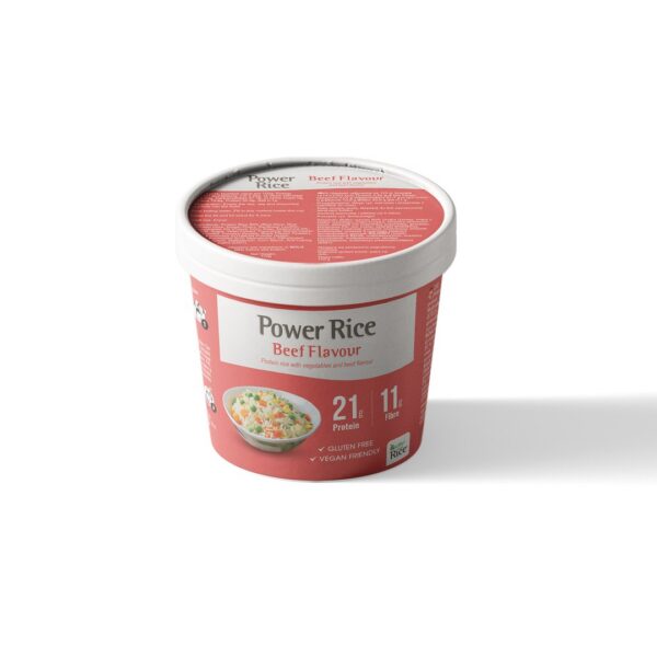 Ryż proteinowy w kubku z warzywami o smaku wołowiny 110 g — Better Than Rice