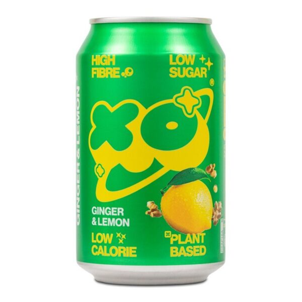 Napój musujący o smaku imbir-cytryna 330 ml — Xosoda