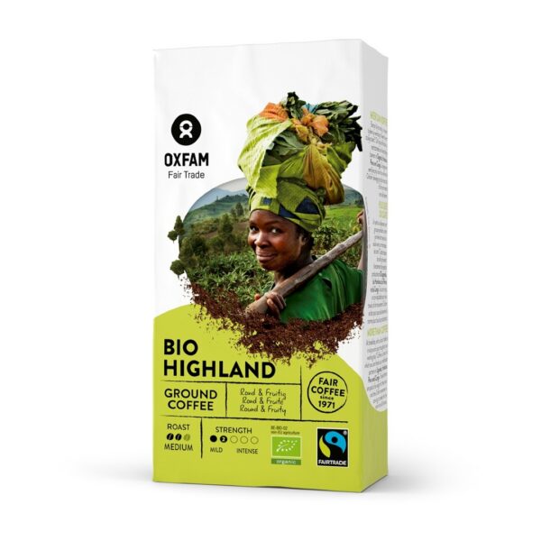 Kawa mielona arabica/robusta Wysokogórska Fair Trade BIO 250 g — Oxfam