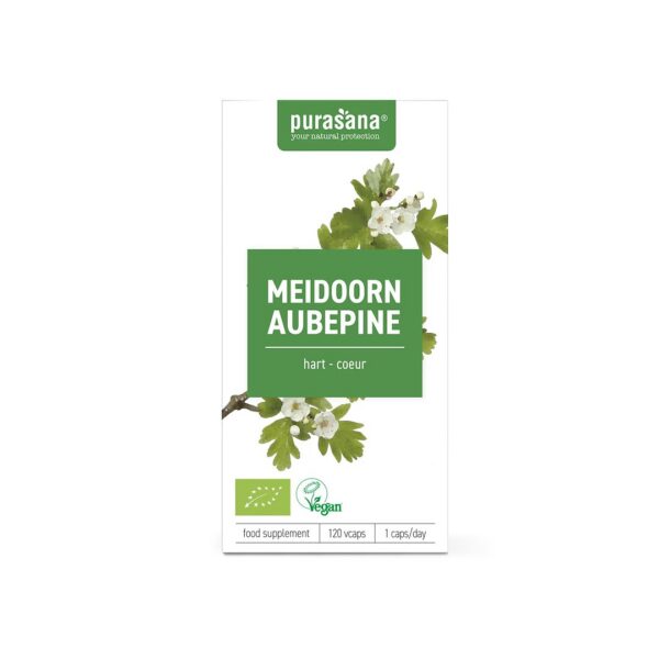 Głóg ekstrakt BIO (100 mg) 120 kapsułek — Purasana