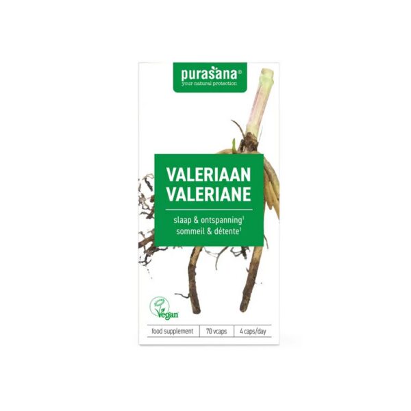 Waleriana ekstrakt (30 mg) 70 kapsułek — Purasana