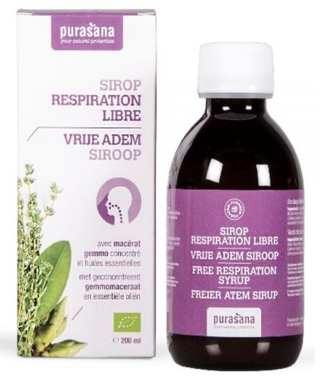 Syrop z tymiankiem i dziką różą BIO 200 ml — Purasana