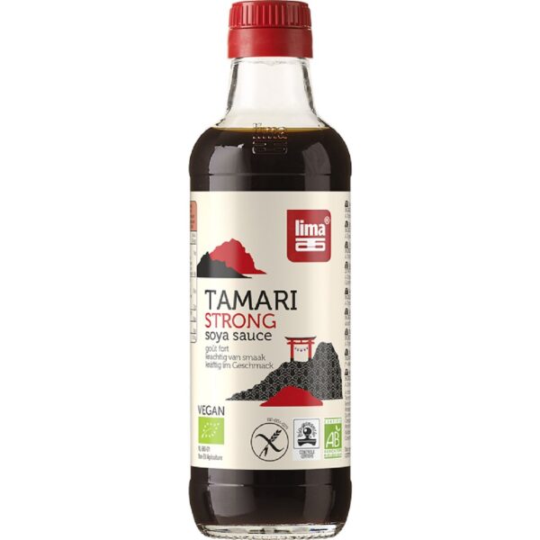Sos sojowy tamari mocny bezglutenowy BIO 250 ml — Lima
