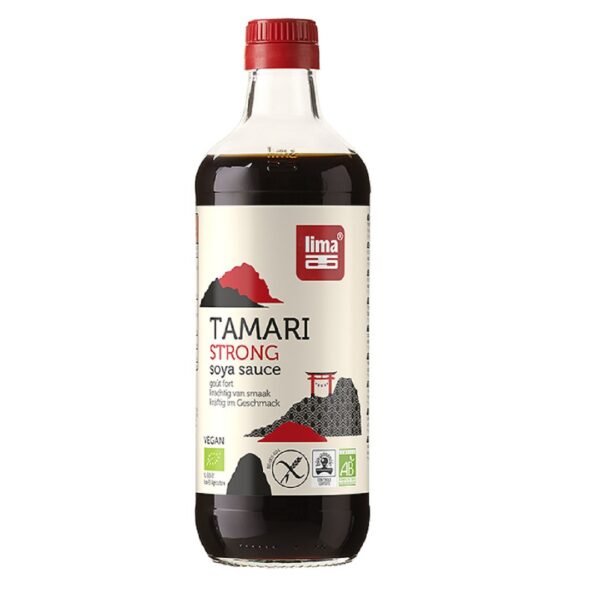 Sos sojowy tamari mocny bezglutenowy BIO 500 ml — Lima