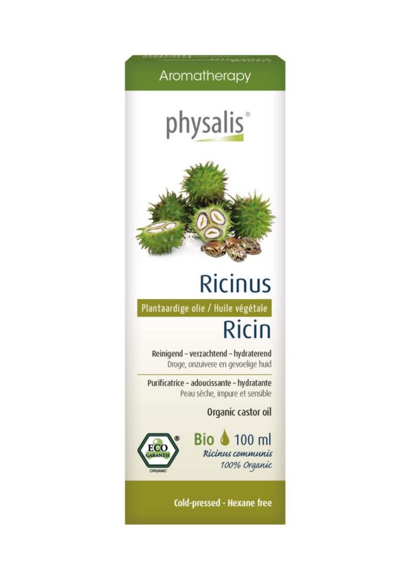 Olejek kosmetyczny rycynowy ECO 100 ml — Physalis