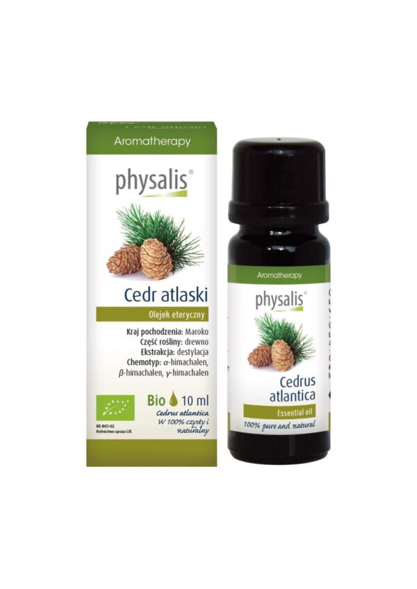 Olejek eteryczny cedr atlaski ECO 10 ml — Physalis