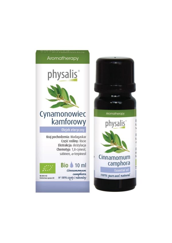 Olejek eteryczny cynamonowiec kamforowy BIO 10 ml — Physalis