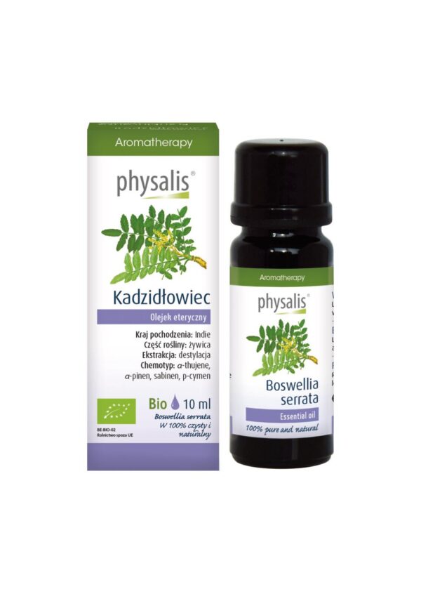 Olejek eteryczny kadzidłowiec ECO 10 ml — Physalis