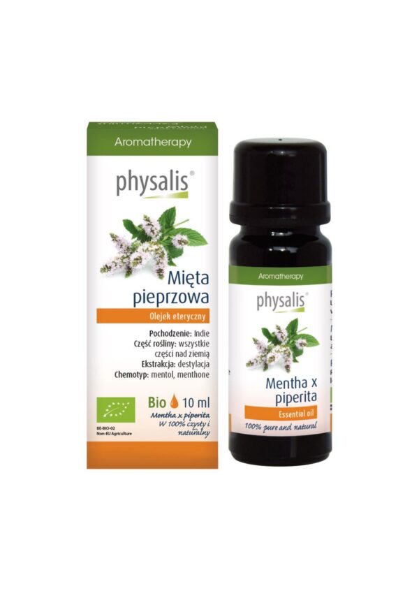 Olejek eteryczny mięta pieprzowa BIO 10 ml — Physalis