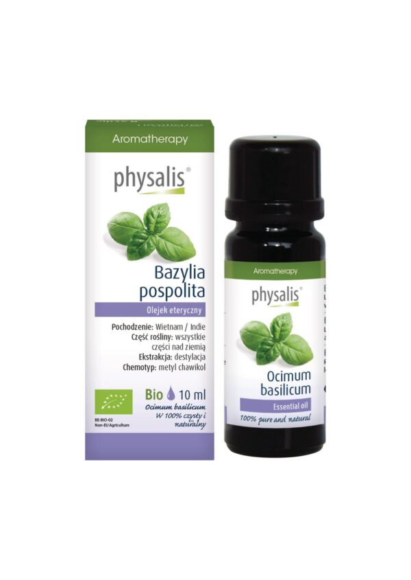 Olejek eteryczny bazylia pospolita BIO 10 ml — Physalis