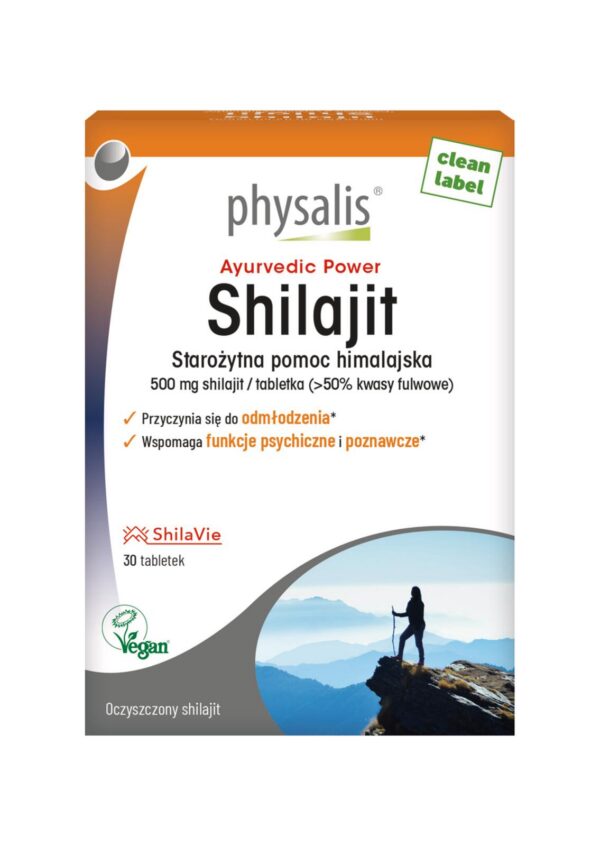 Shilajit (500 mg) 30 tabletek — Physalis