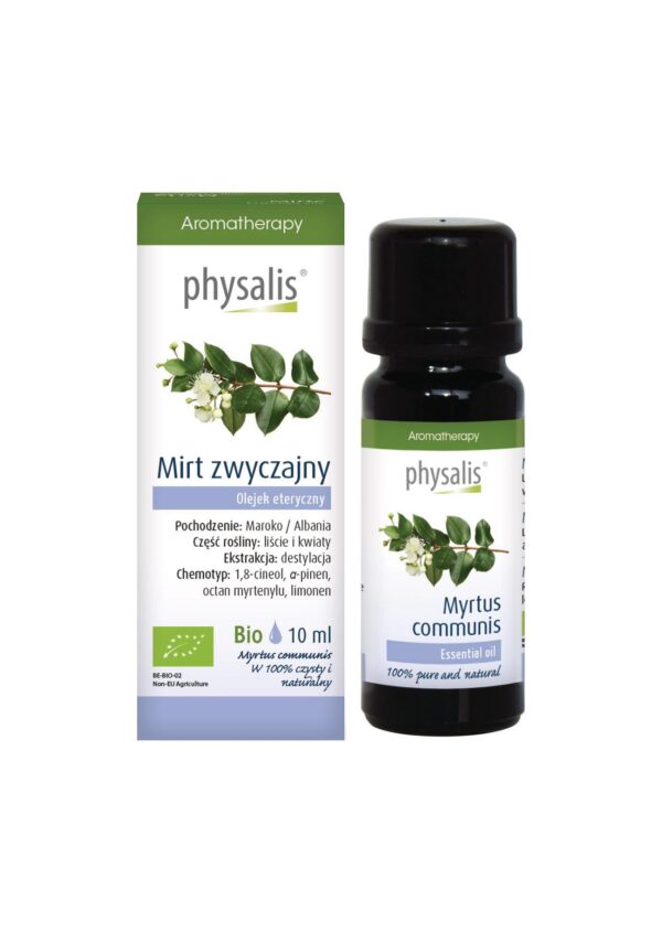 Olejek eteryczny mirt zwyczajny BIO 10 ml — Physalis