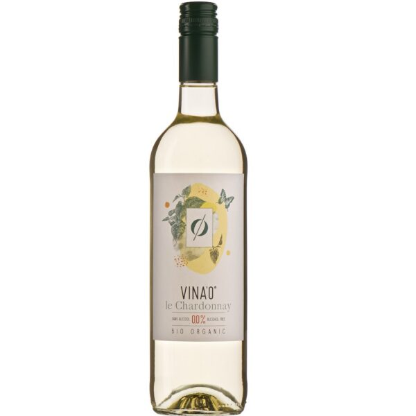 Wino bezalkoholowe le chardonnay białe słodkie BIO 735 ml — VINA0