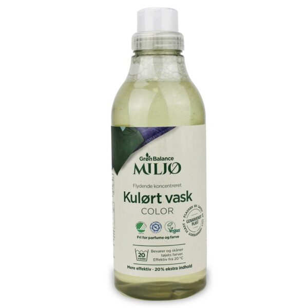Płyn do prania kolorowych ubrań (koncentrat) ECO 900 ml (20 prań) — Gron Balance