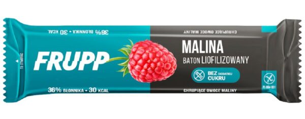 Baton liofilizowany malinowy bezglutenowy 10 g — Celiko