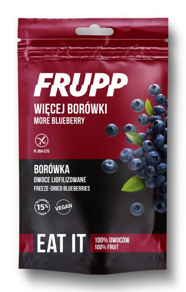 Borówki liofilizowane bezglutenowe 15 g — Celiko