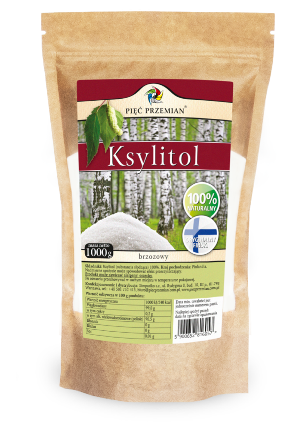 Ksylitol 1 kg — Pięć Przemian