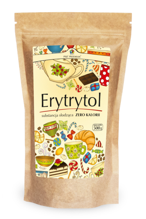 Erytrytol 500 g — Pięć Przemian