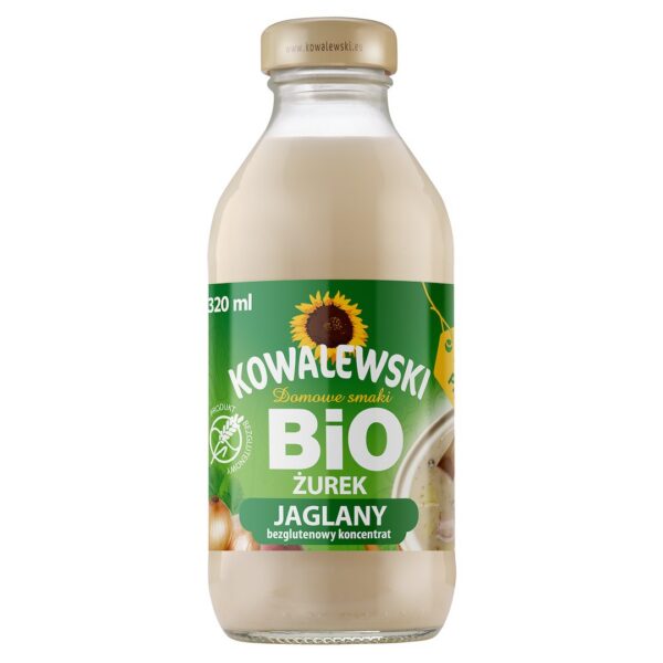 Żurek jaglany bezglutenowy koncentrat BIO 320 ml — Kowalewski